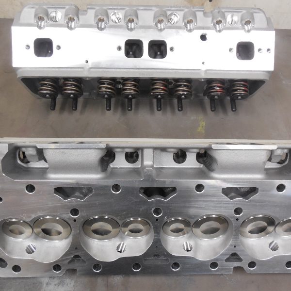 Small Block Chevy Aluminum 205cc Performance Heads Hekimian Racing